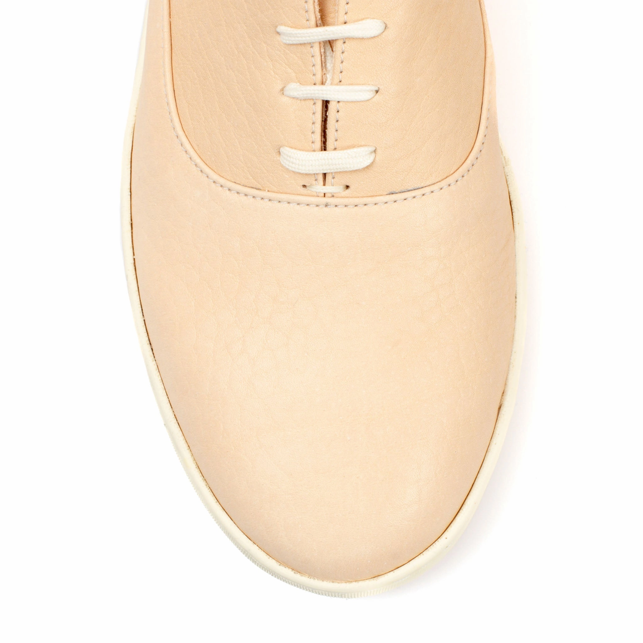 Abbey Unlined Oxford - Natural Horween Dearborn