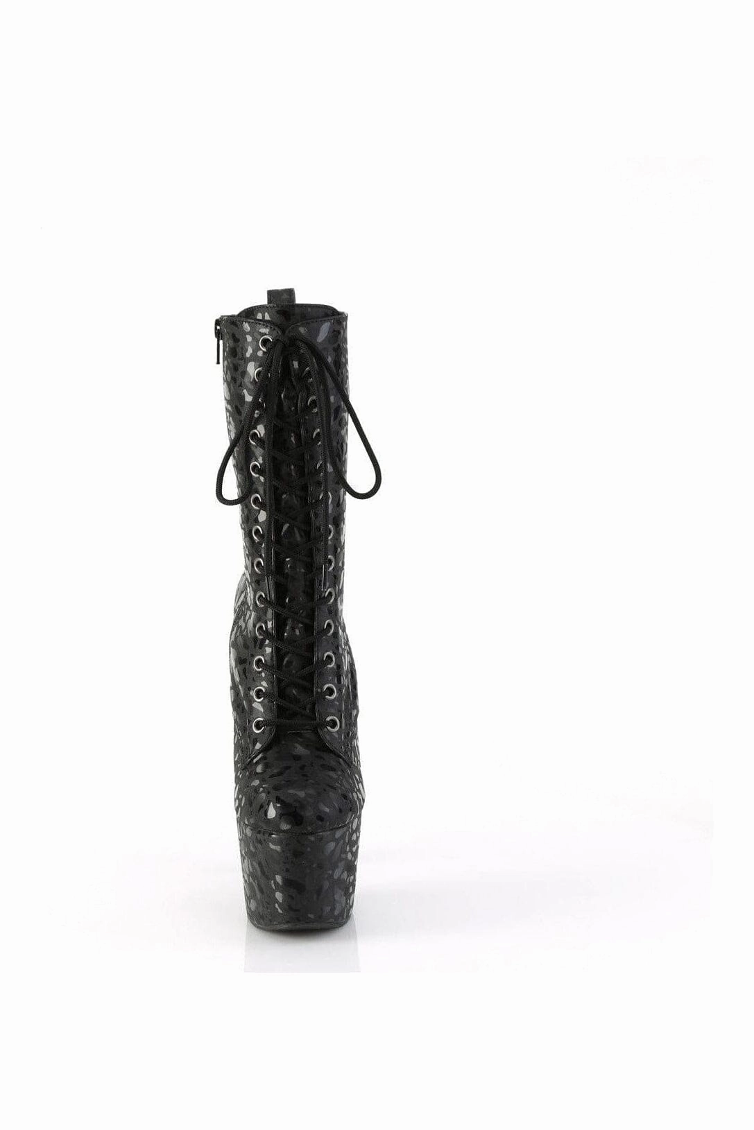 ADORE-1040LPH Black Faux Leather Ankle Boot