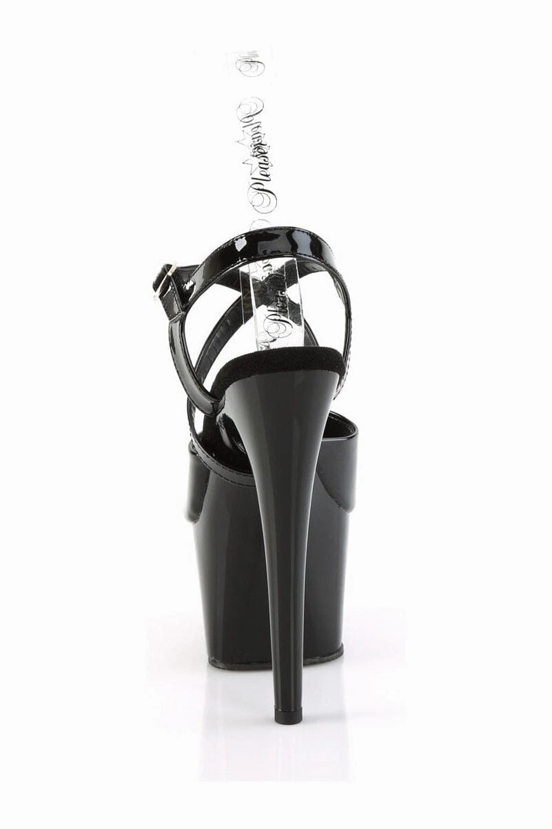 ADORE-724 Black Patent Sandal