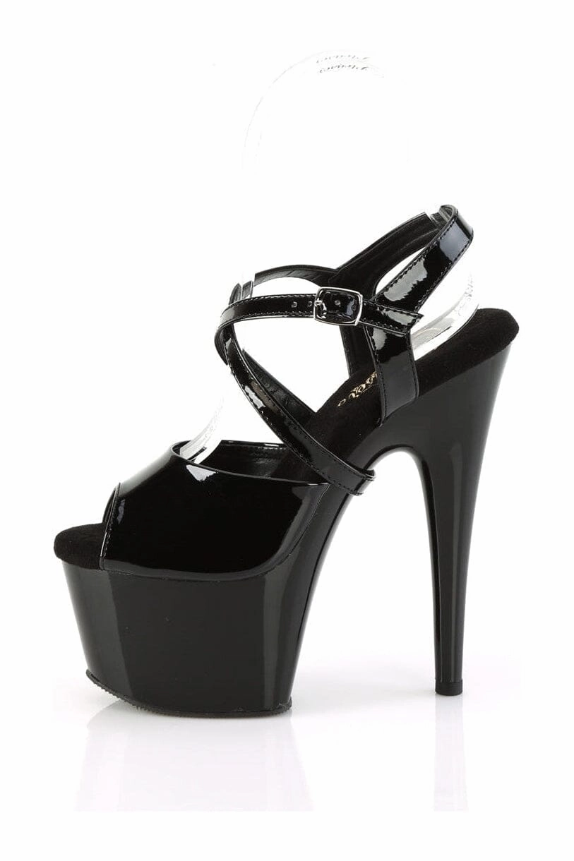 ADORE-724 Black Patent Sandal