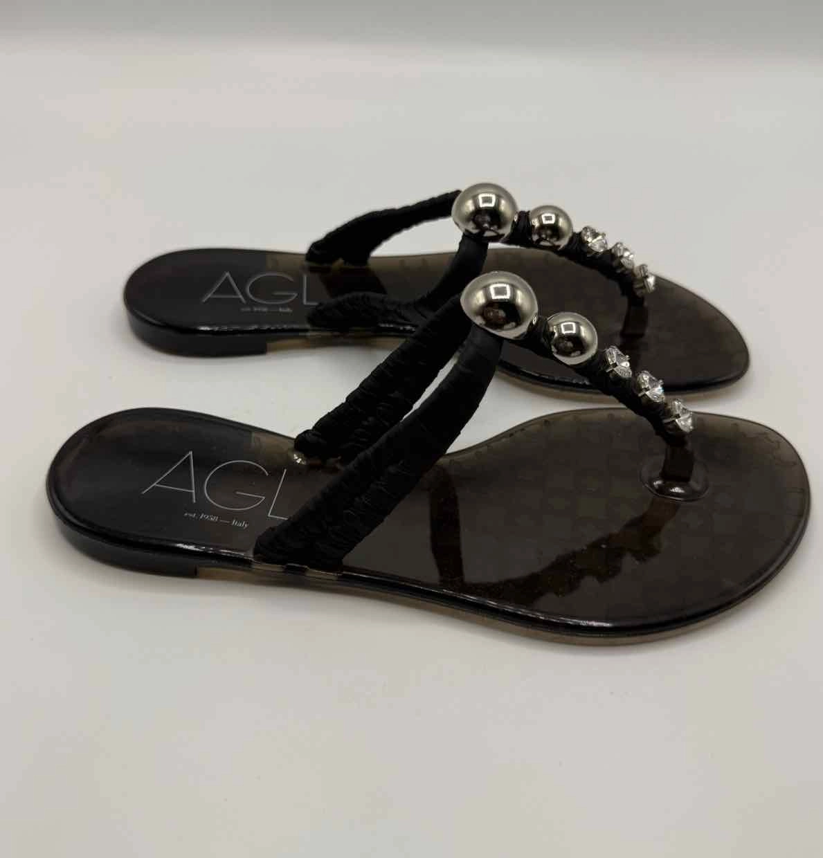 AGL Black and silver Size 36 Shoes