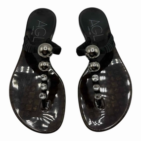AGL Black and silver Size 36 Shoes