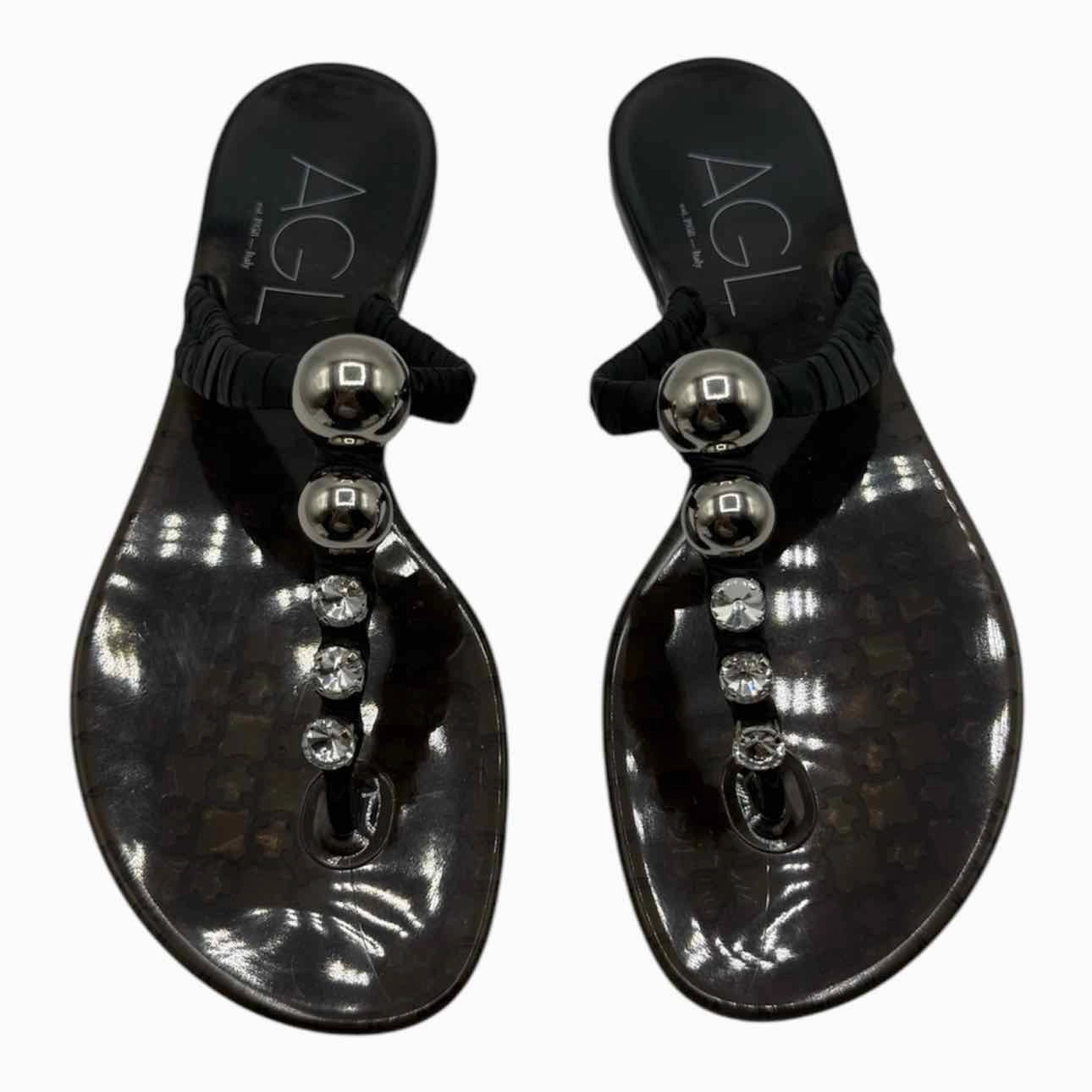 AGL Black and silver Size 36 Shoes