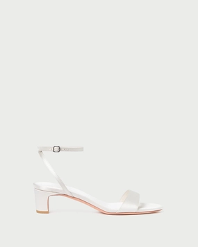 Alice Cream Satin Sandal