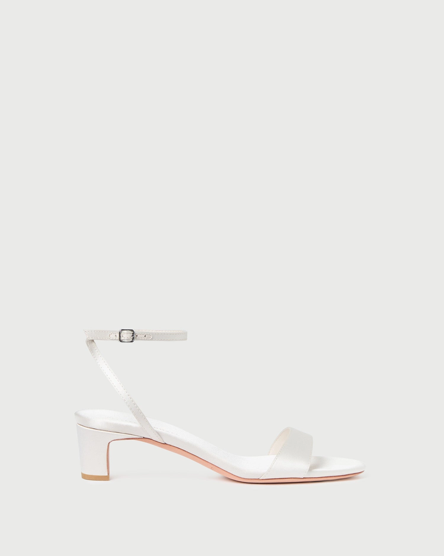 Alice Cream Satin Sandal