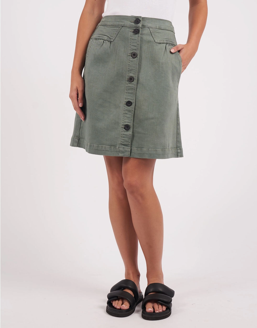 Amanda Skirt - Khaki