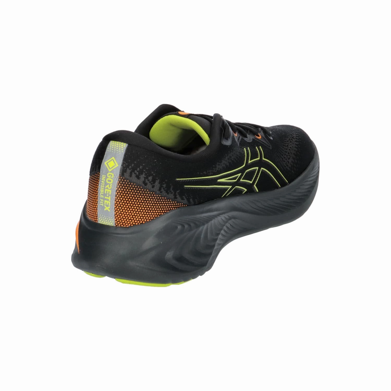 ASICS Herren Laufschuhe Gel-Cumulus 25 GTX 1011B683 Black/Neon Lime 43.5
