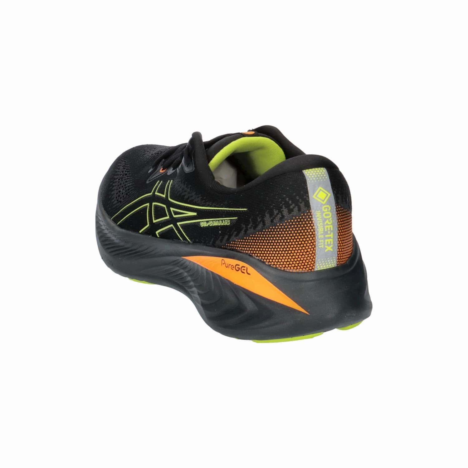 ASICS Herren Laufschuhe Gel-Cumulus 25 GTX 1011B683 Black/Neon Lime 43.5