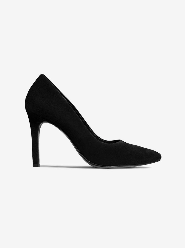 Atlantis black suede