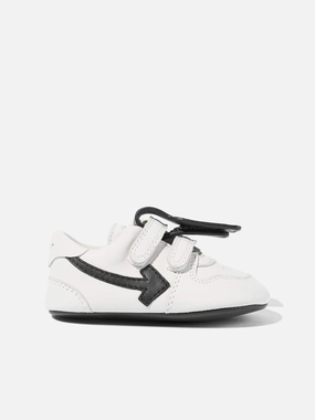 Baby Leather Out Of Office Trainers in White