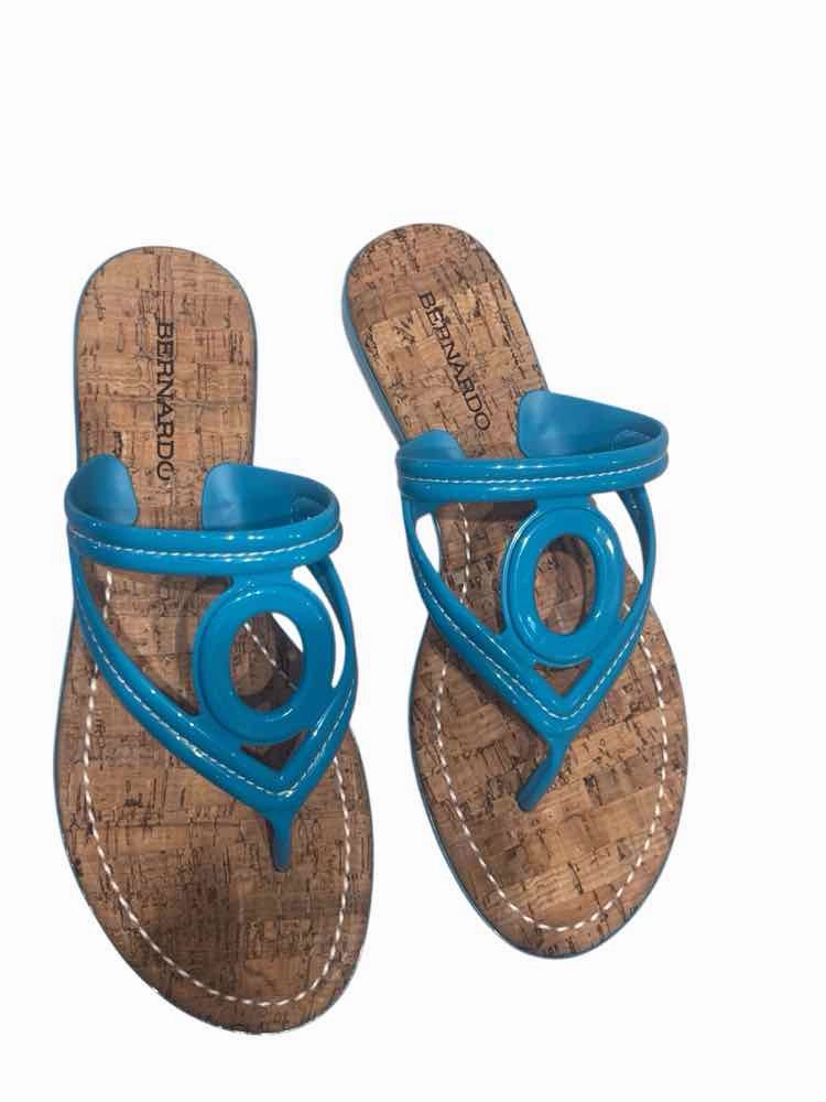 Bernardo Light Blue Size 8 Sandals