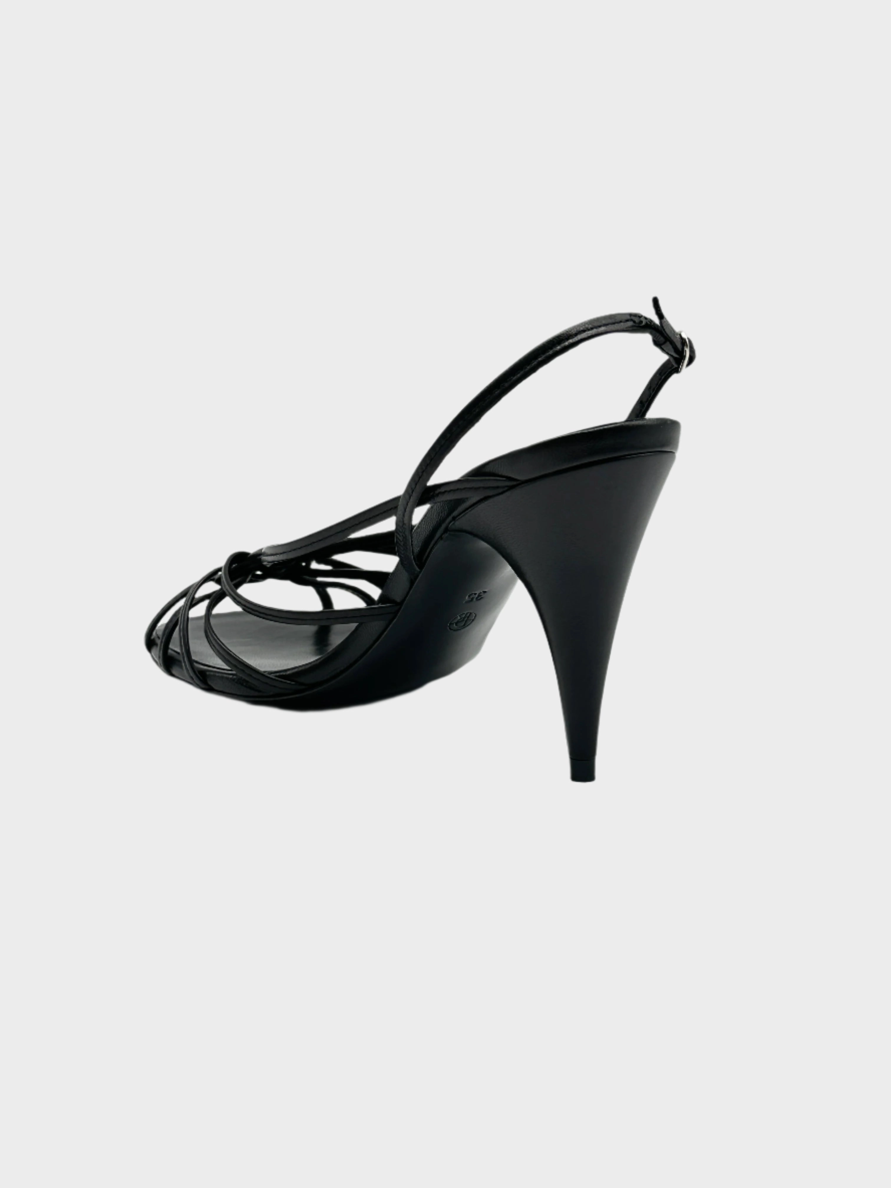 Black Heel Sandals