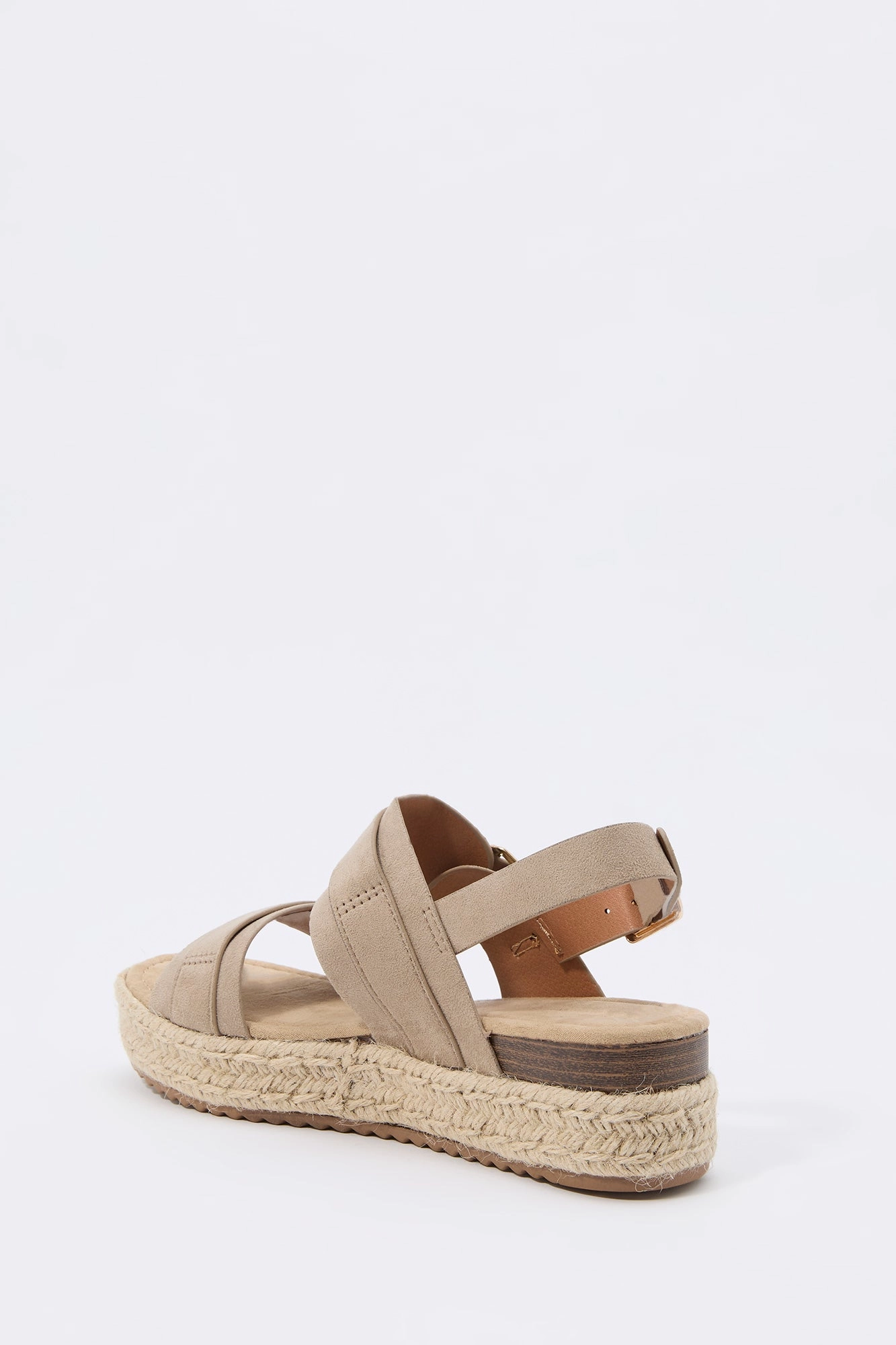 Buckled Espadrille Sandal