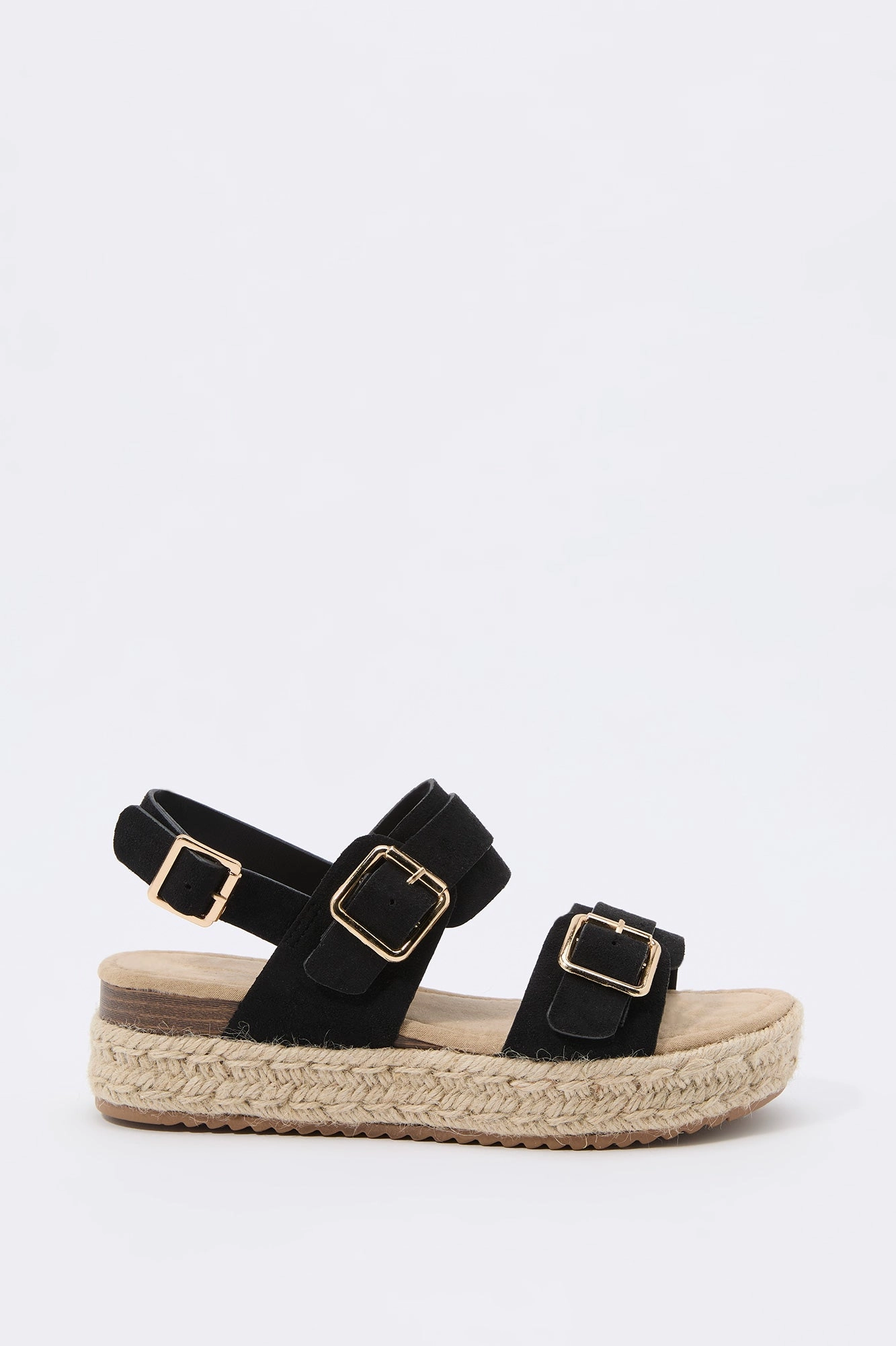 Buckled Espadrille Sandal