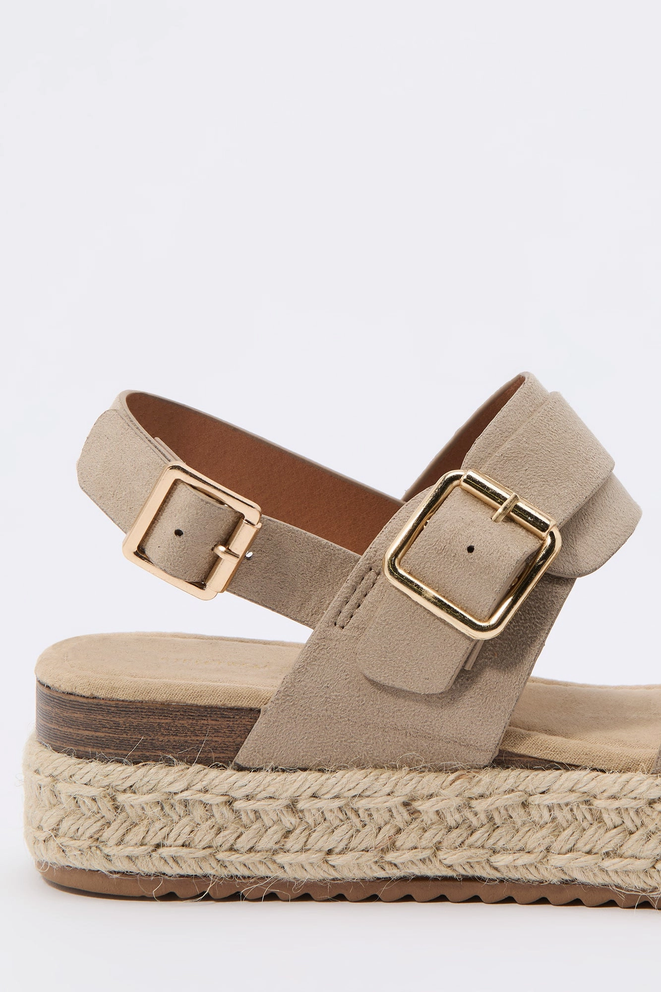 Buckled Espadrille Sandal