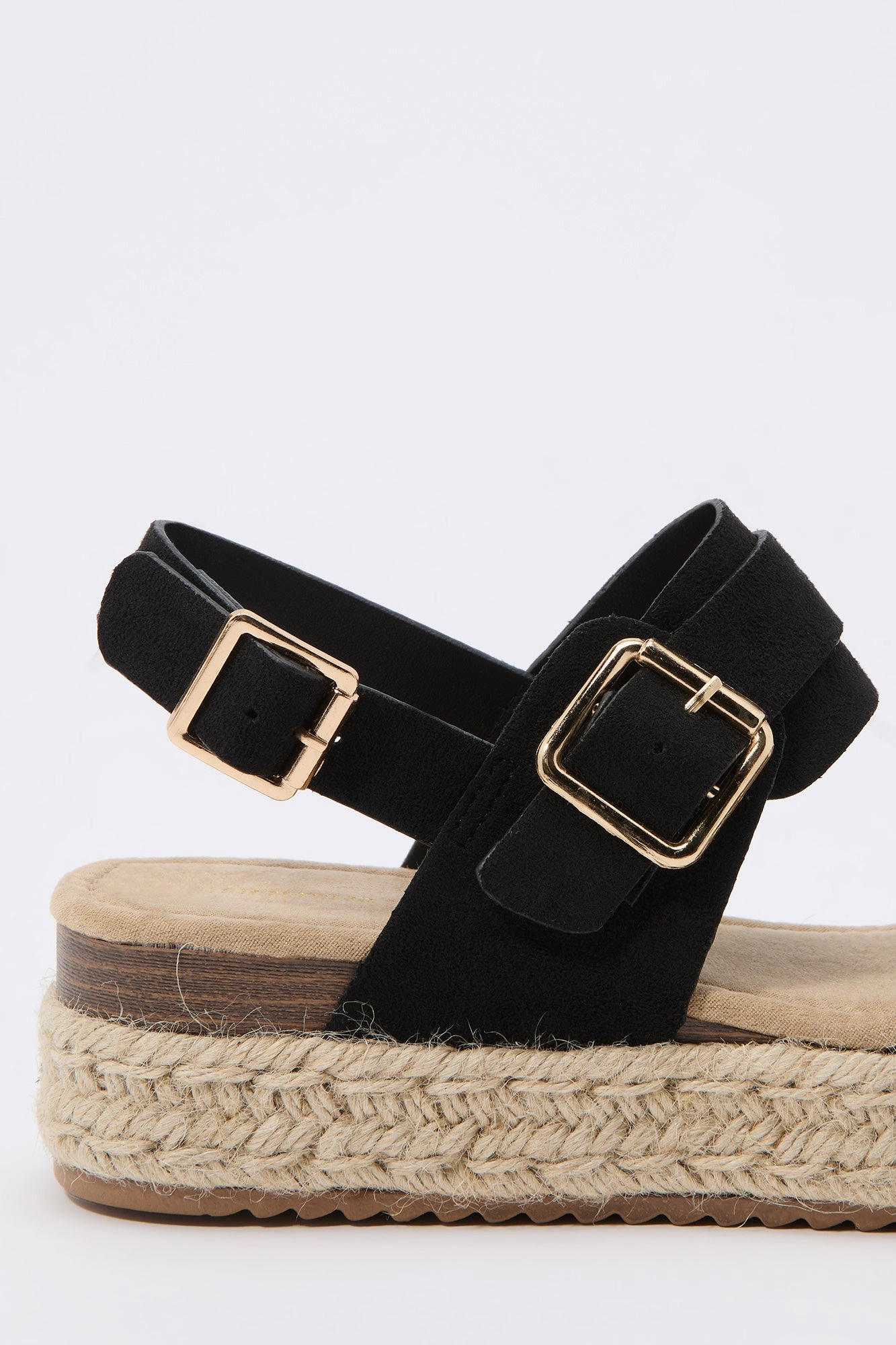 Buckled Espadrille Sandal