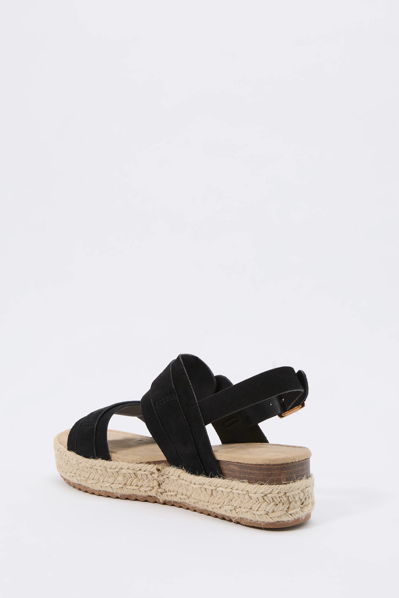 Buckled Espadrille Sandal