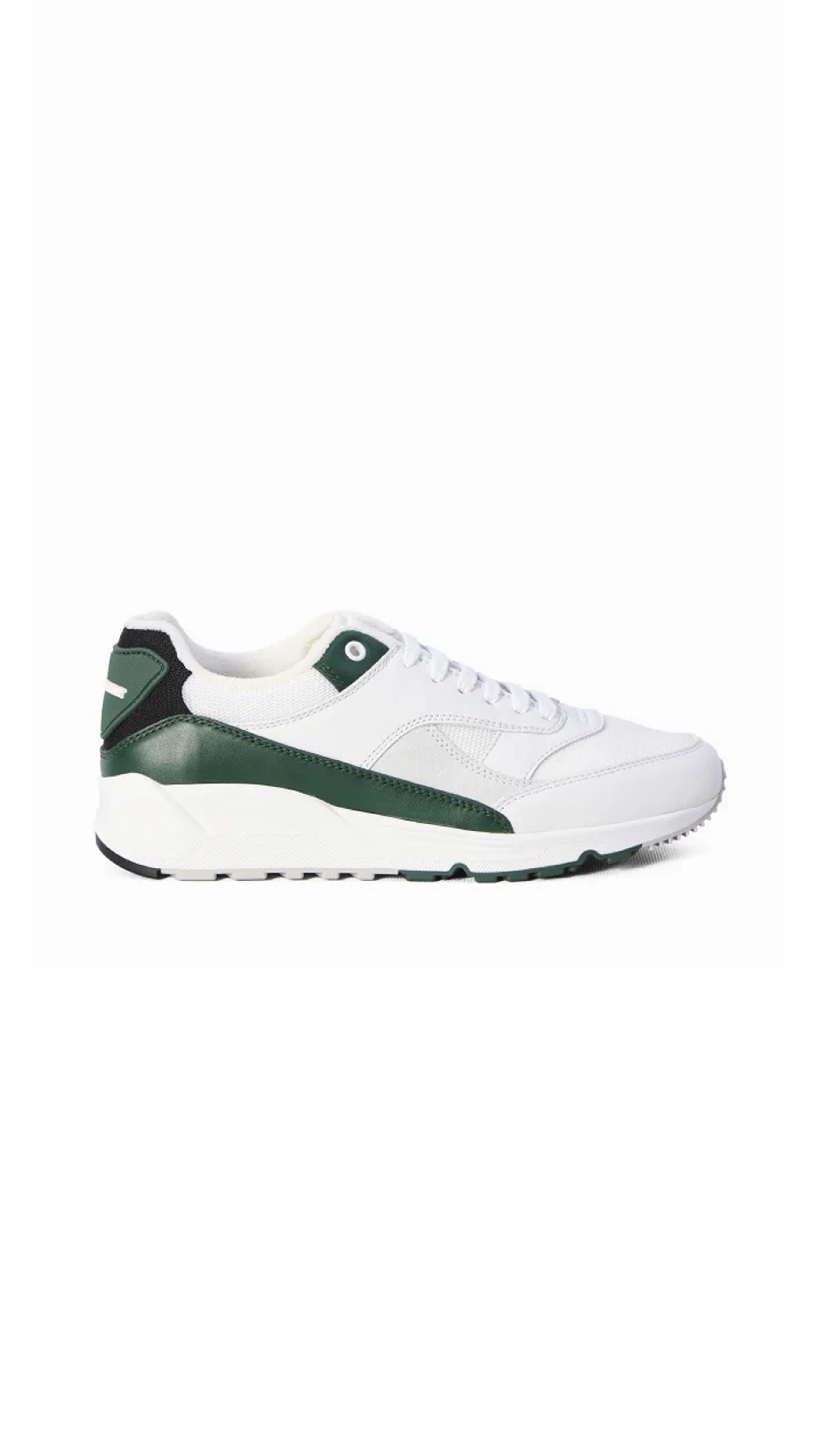 Bump Low-top Sneakers - White/green
