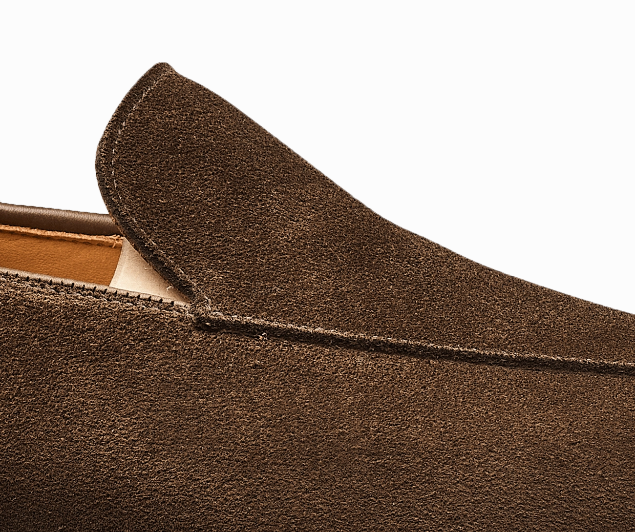 Cannes Dark Brown Calf Suede