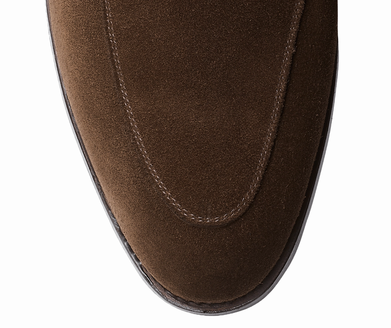 Cannes Dark Brown Calf Suede