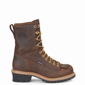 Carolina Men's Spruce Waterproof 8" Logger Boot