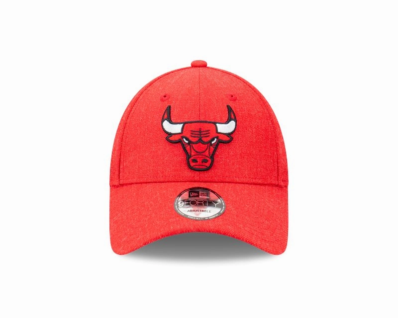 Chicago Bulls Heathered Red 9FORTY Snapback