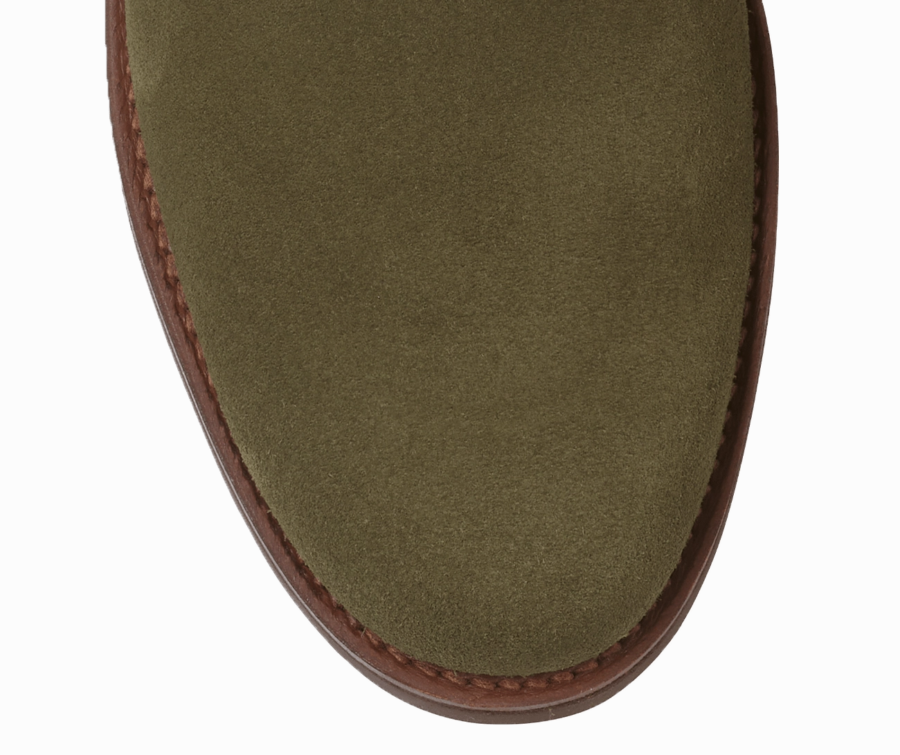 Chukka 4 Olive Reverse Butt Suede