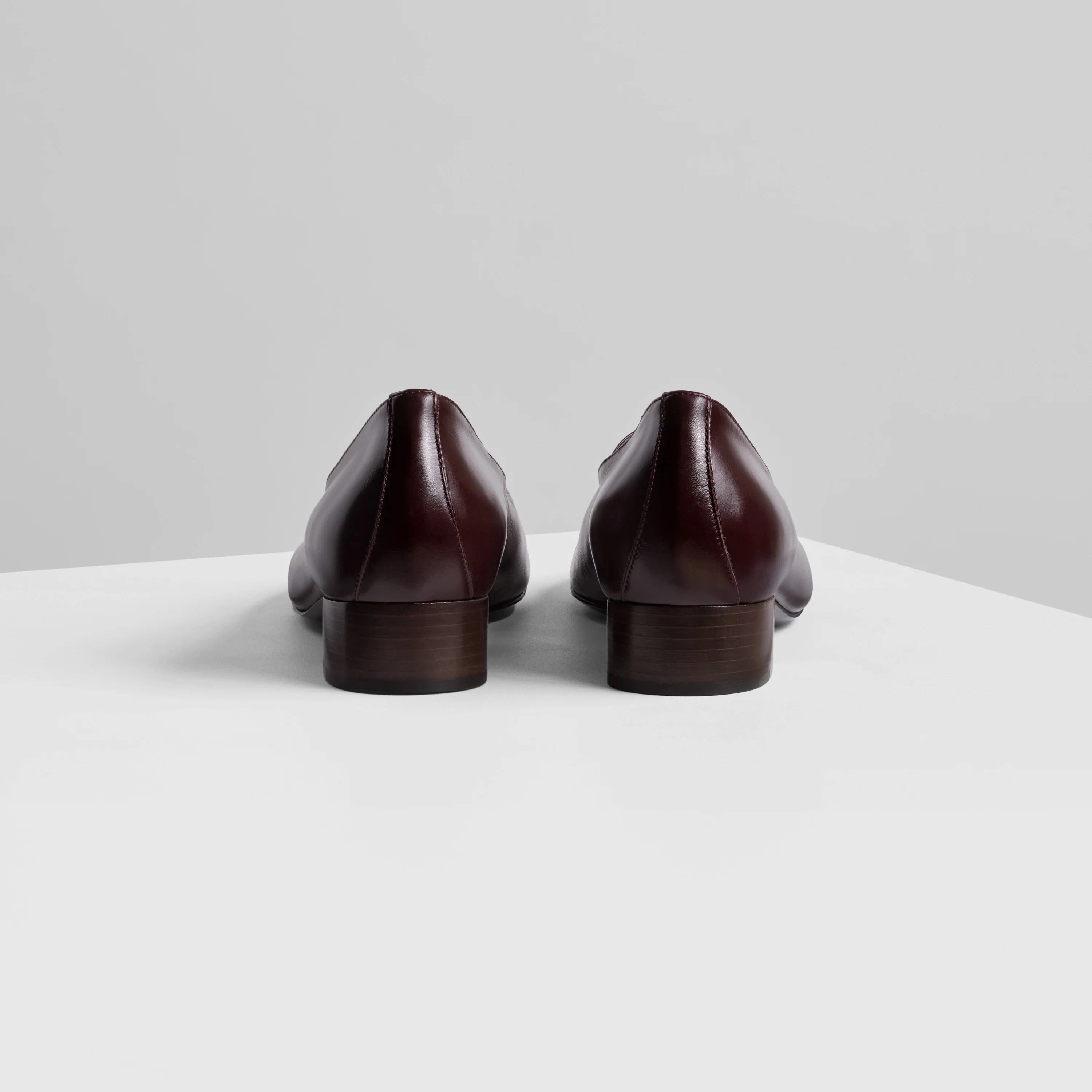 CLUB SLIPPER | oxblood shiny leather