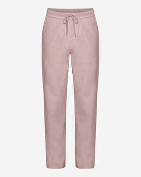 COLORFUL STANDARD - PANTALON TWILL - ROSE DÉLAVÉ