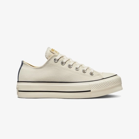 Converse | CHUCK TAYLOR ALL STAR LIFT DENIM FASHION LOW TOP EGRET 'WHITE'