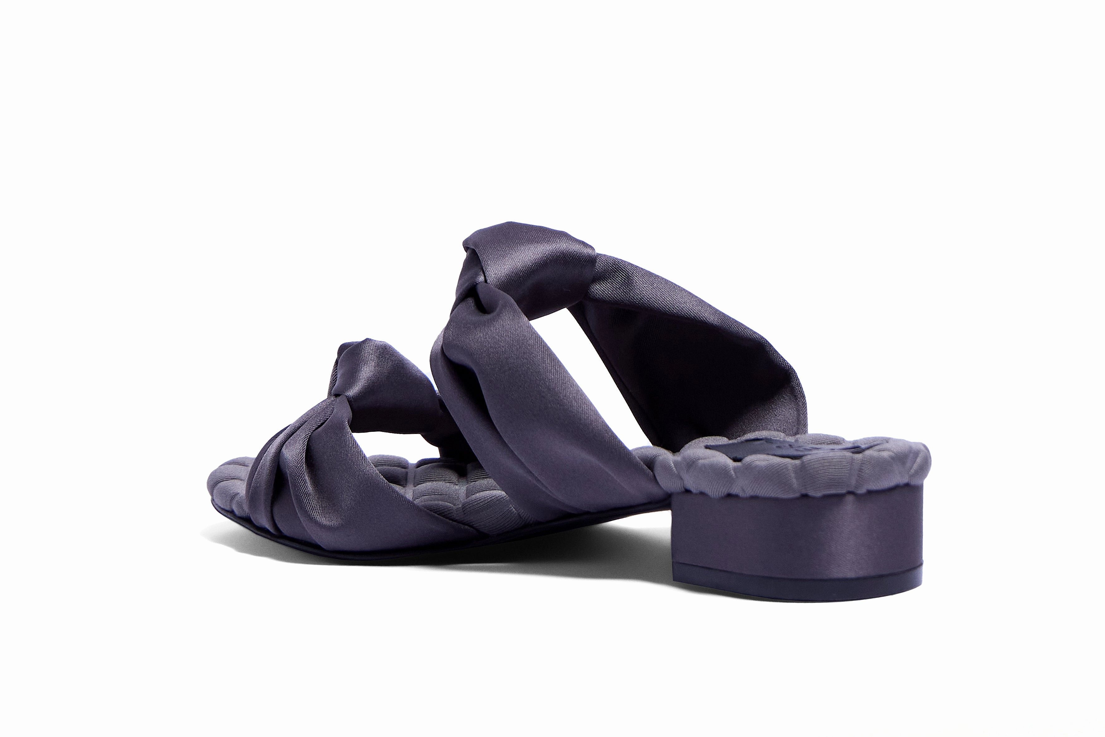 EMMA Gray Satin