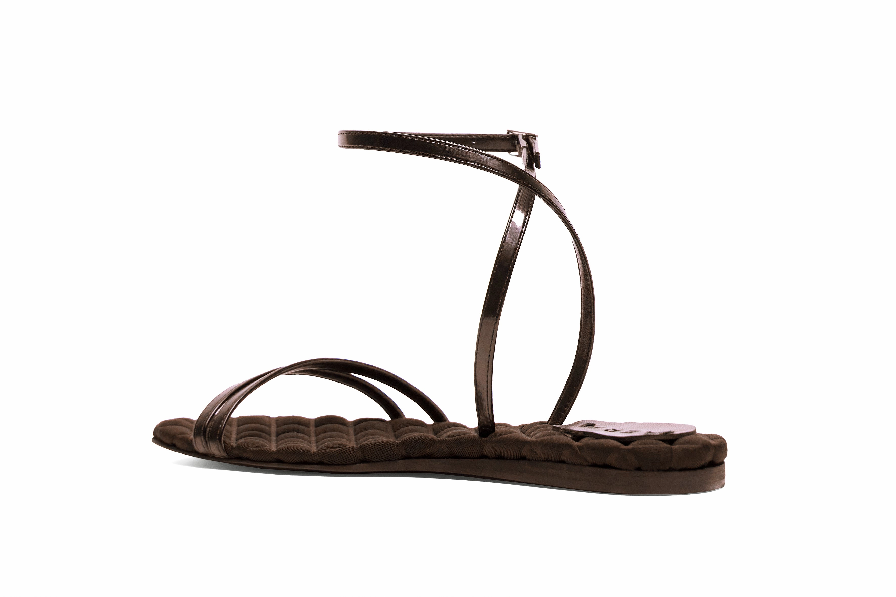 FAYE Brown Brushed Leather