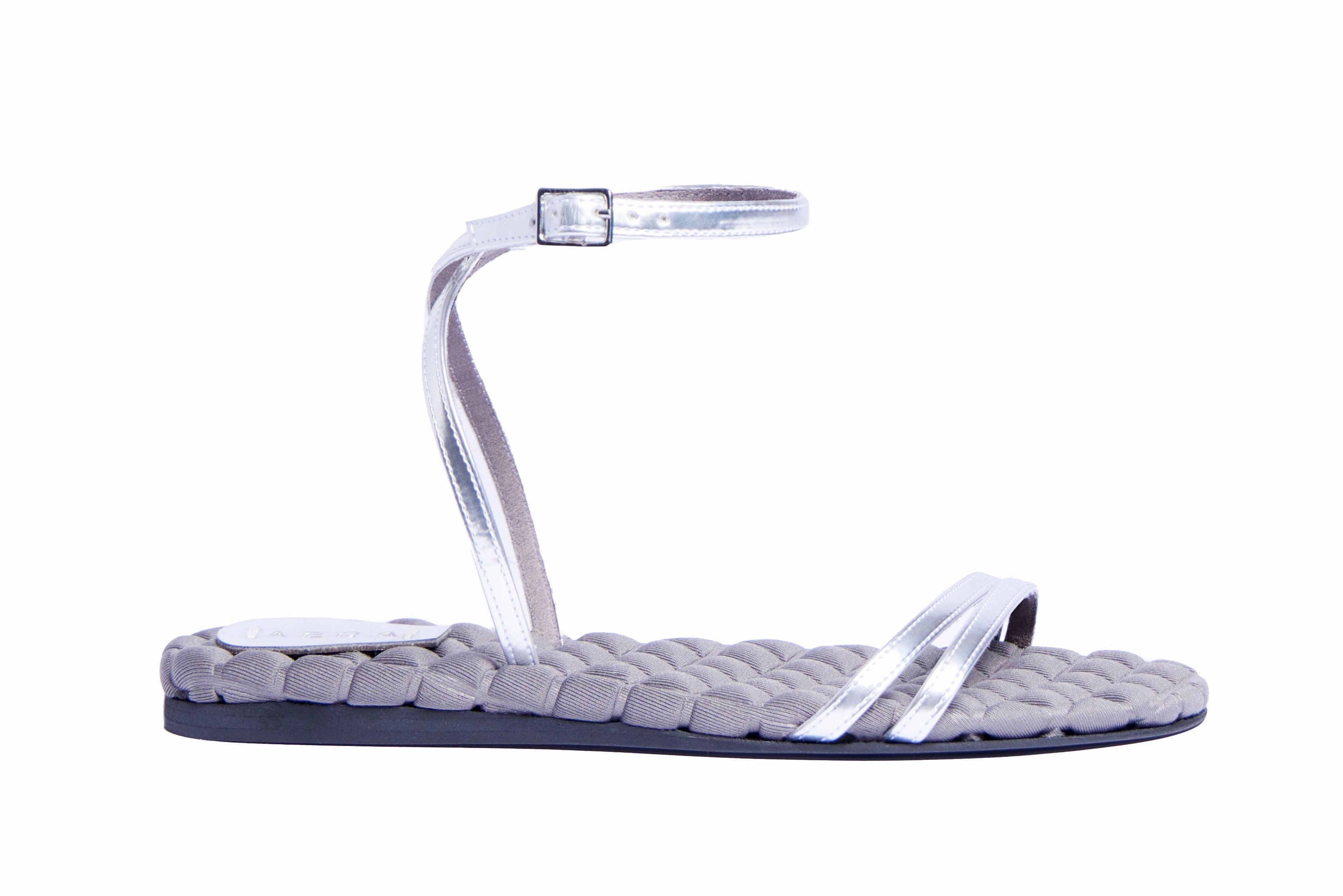 FAYE Silver Brushed Leather