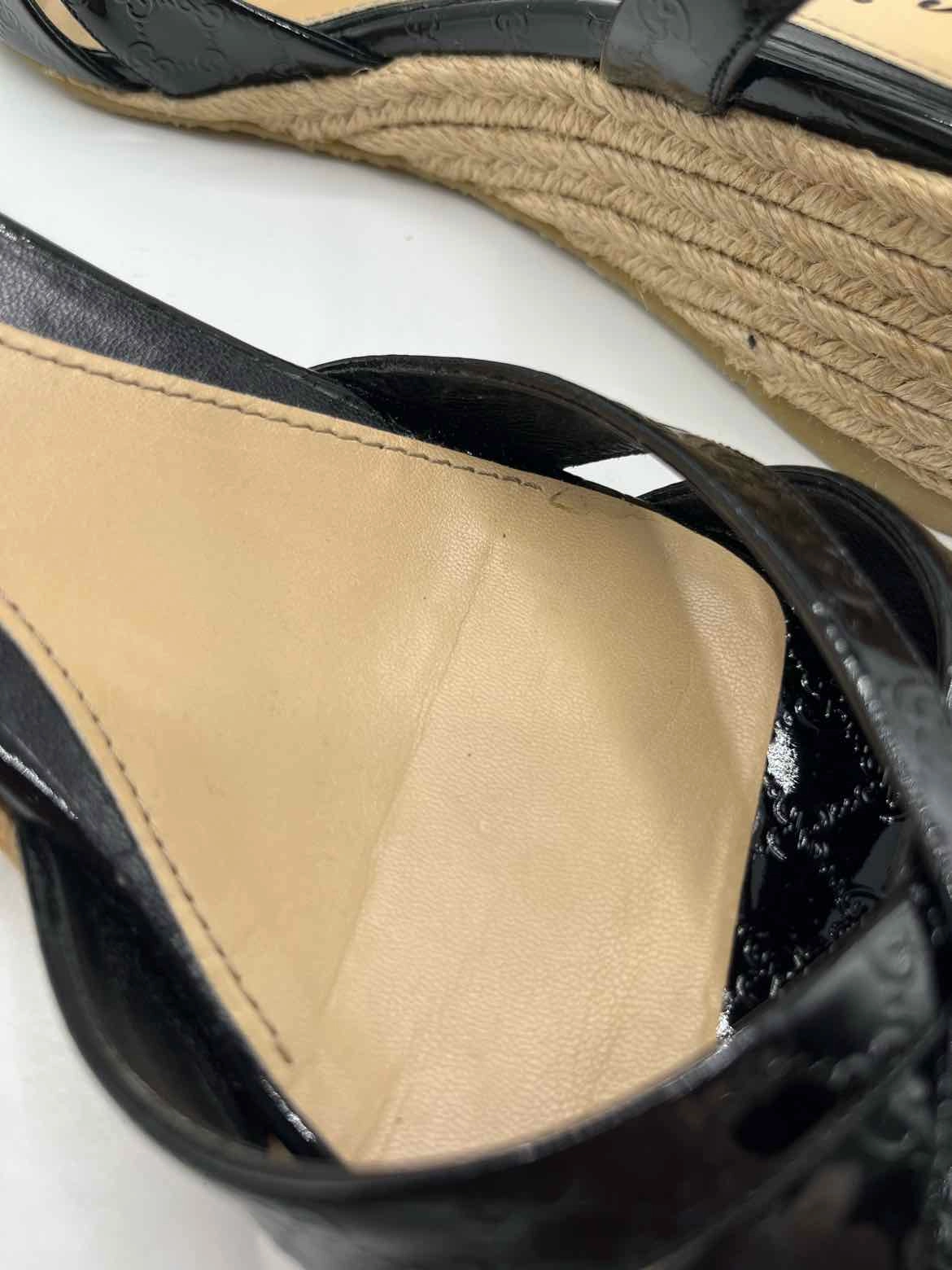 Gucci black and beige Size 10.5 Shoes