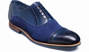 Jax - Navy Stain / Navy Suede