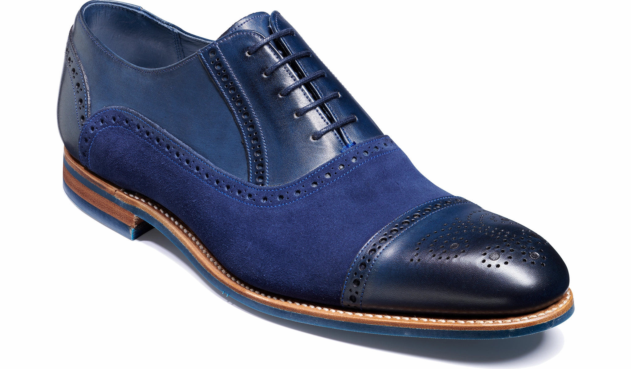 Jax - Navy Stain / Navy Suede