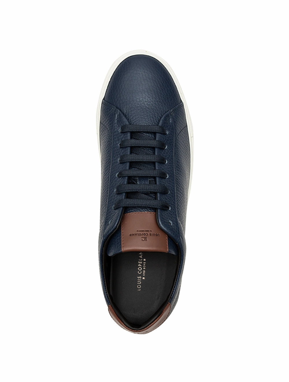 Leather Sneaker Navy