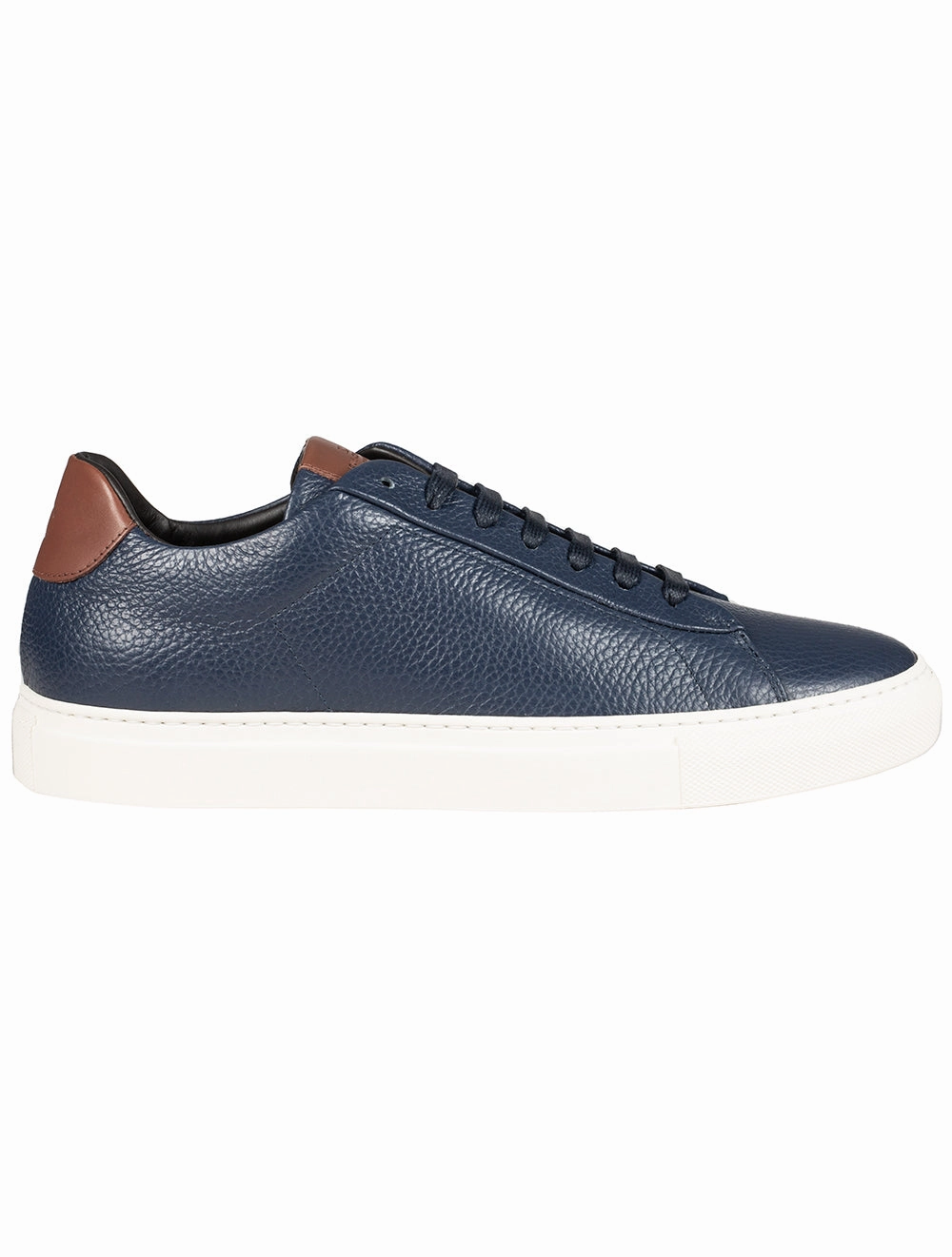 Leather Sneaker Navy