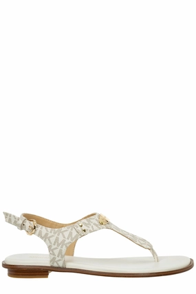 Michael Michael Kors Monogram Thong Sandals