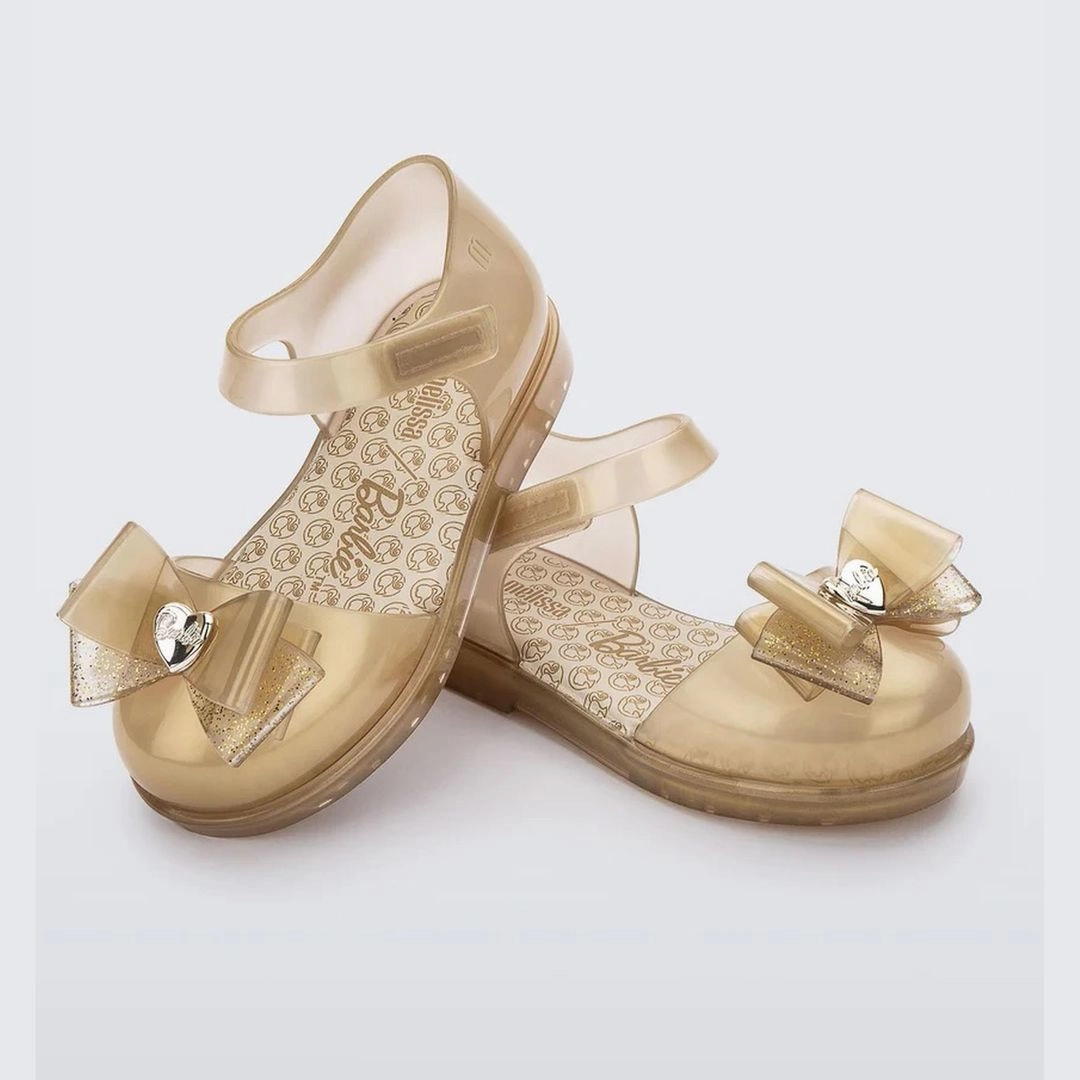 Pearly Beige Amy Barbie Sandals