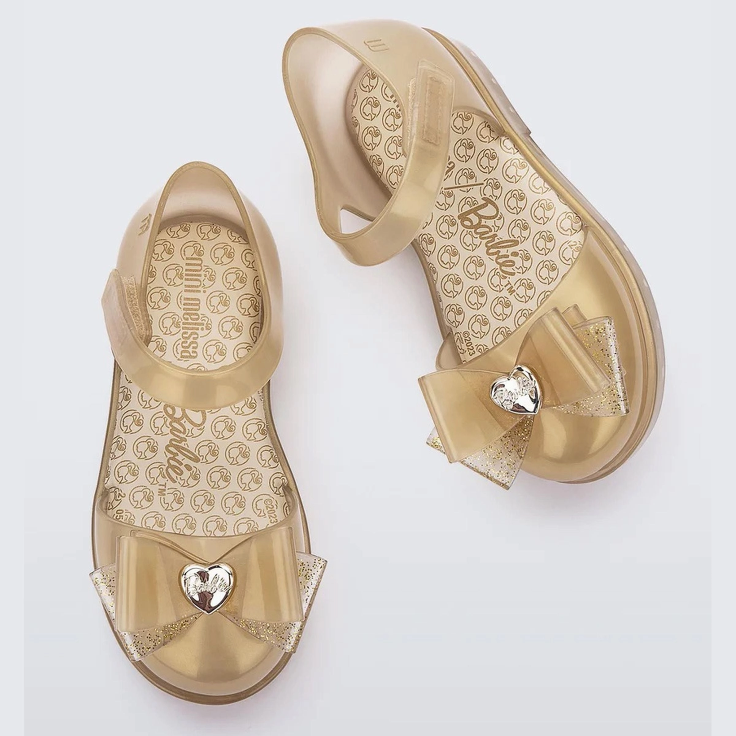 Pearly Beige Amy Barbie Sandals
