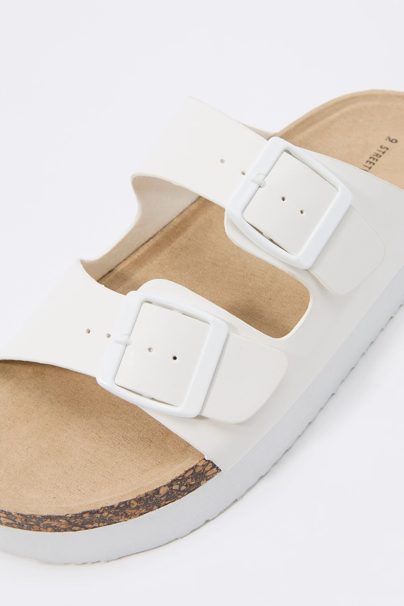 Platform Double Buckle Sandal