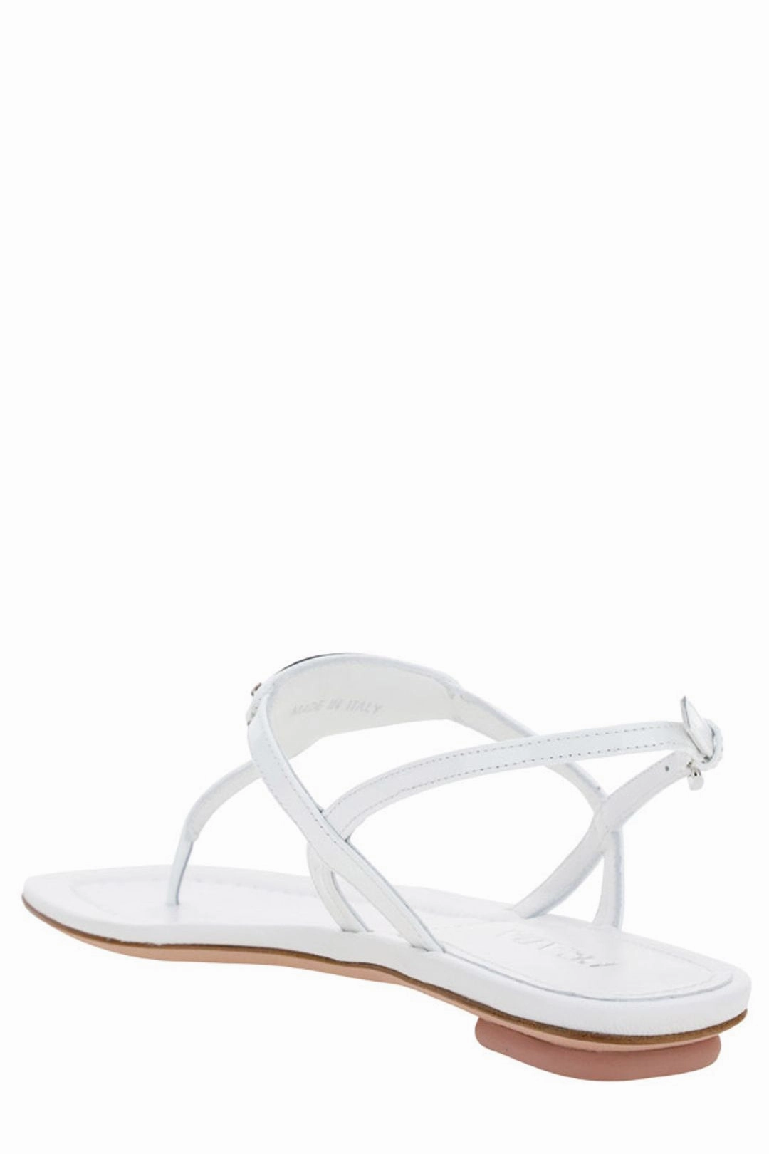 Prada Ankle Tie T-Bar Sandals