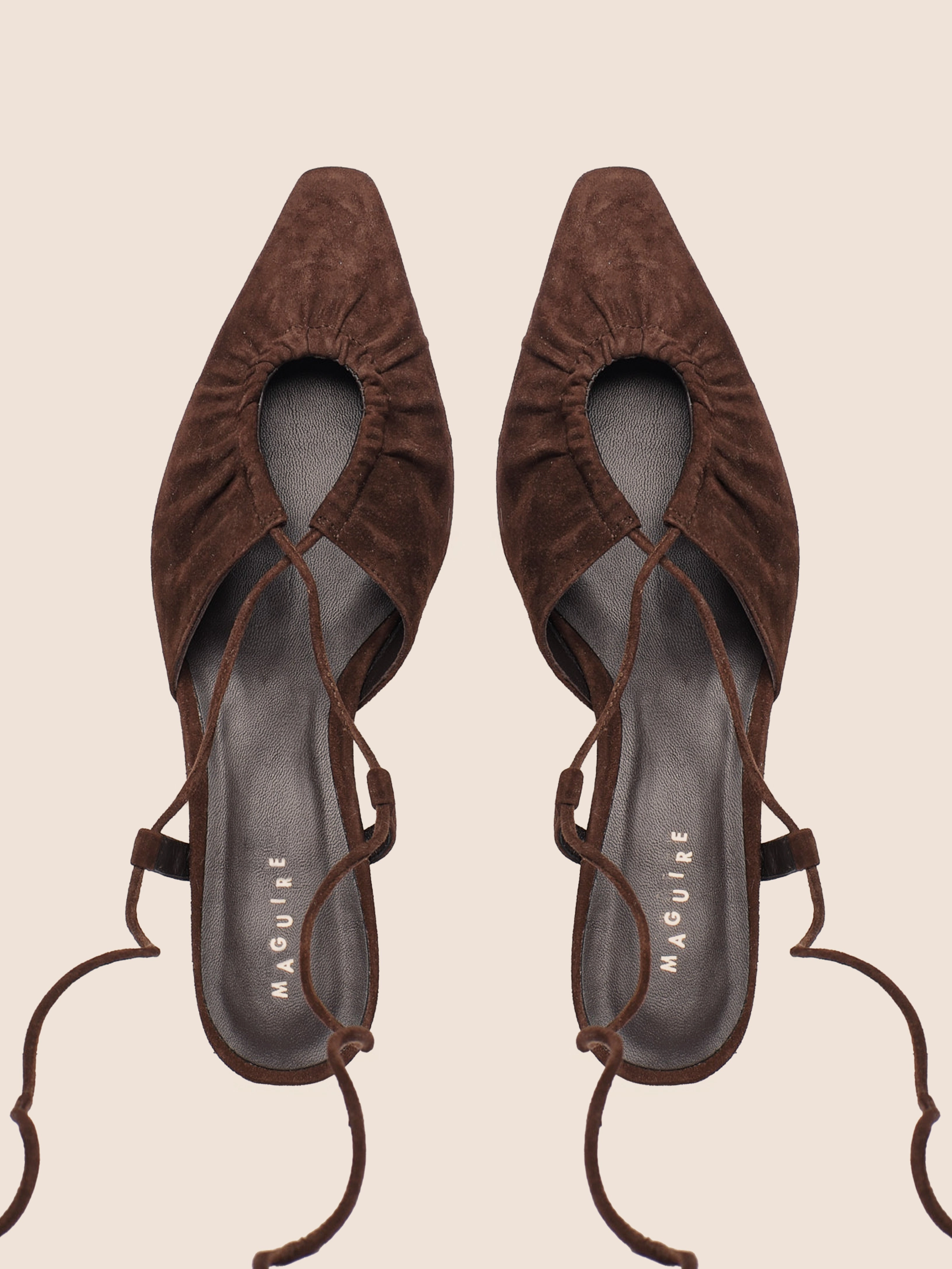 Rafael Brown Suede Pump