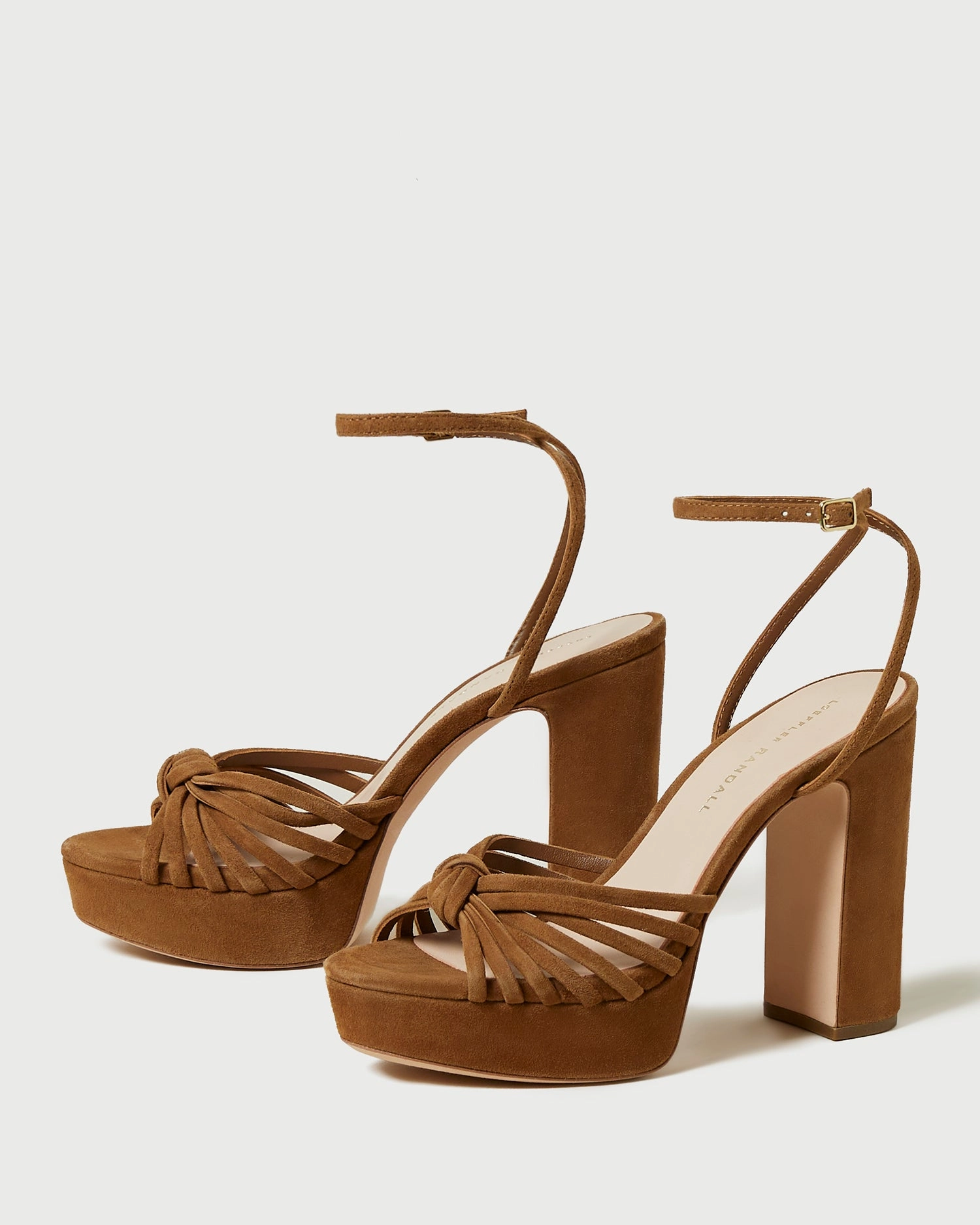 Rivka Cacao Knot Platform Sandal