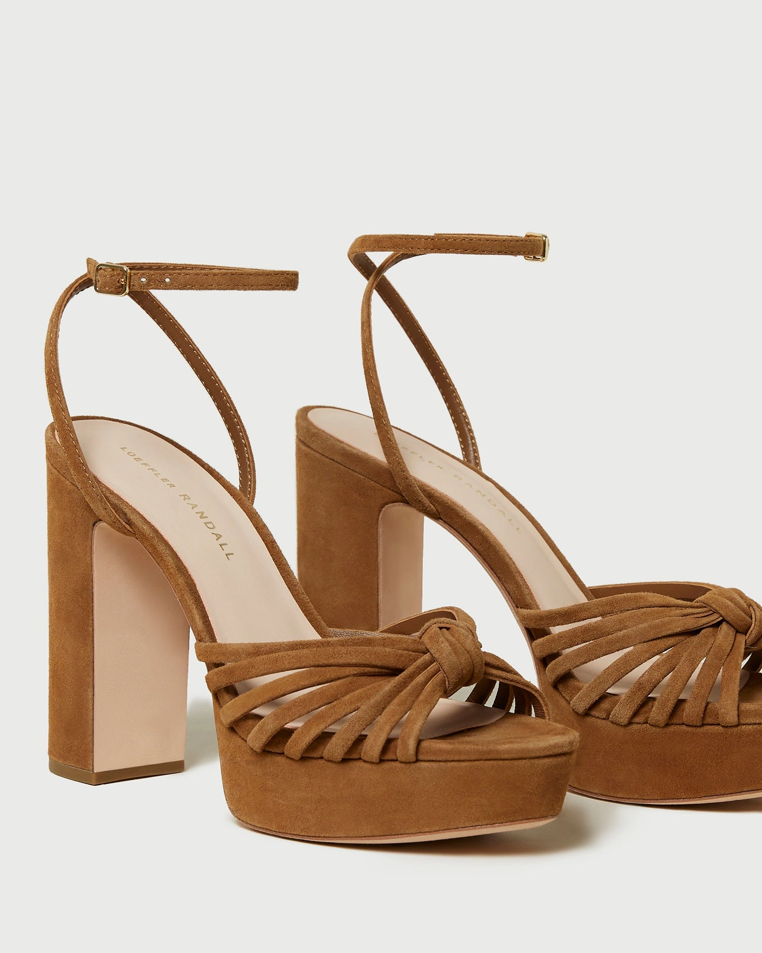 Rivka Cacao Knot Platform Sandal