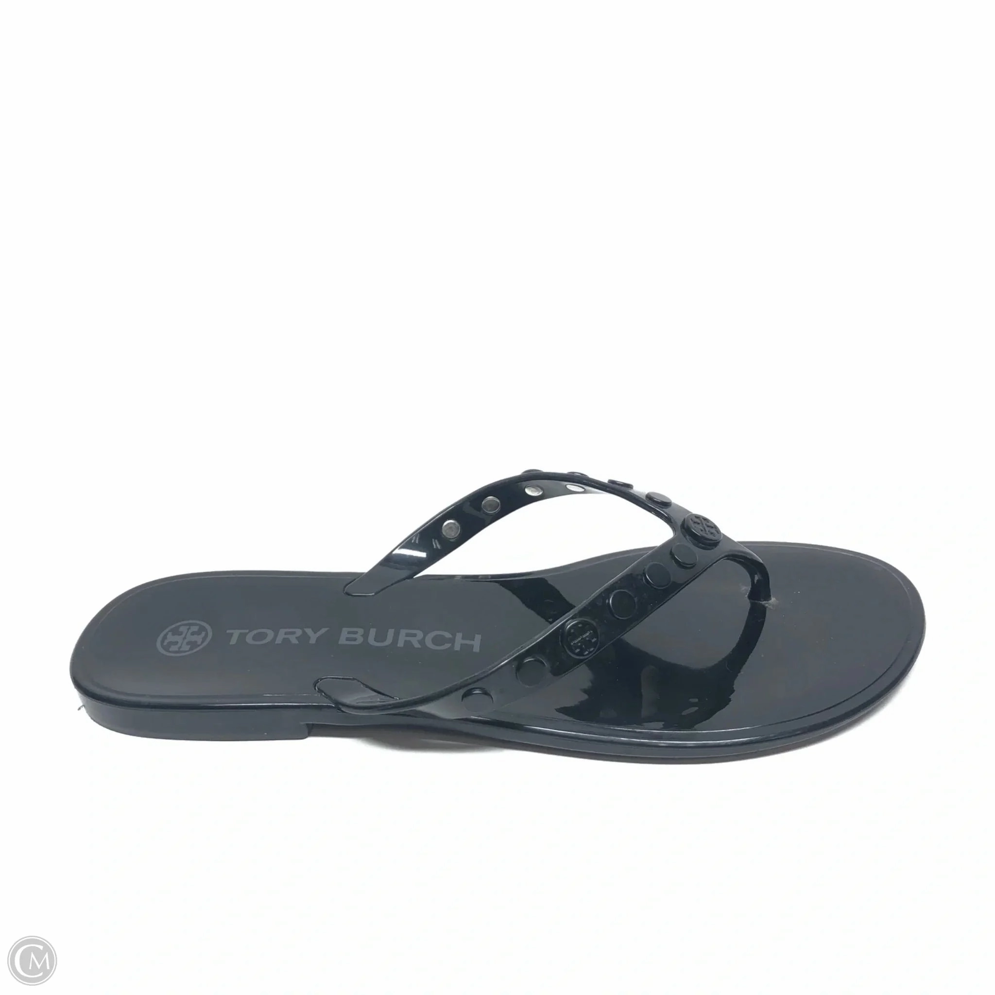 Sandals Designer By Tory Burch In Black, Size: 7