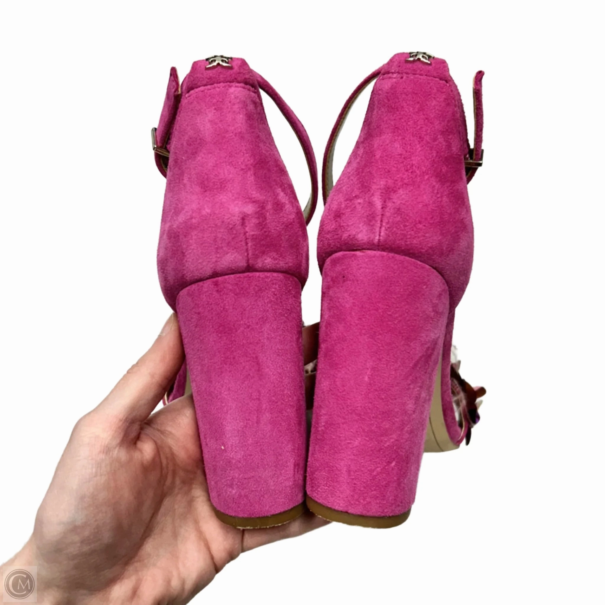 Sandals Heels Block By Sam Edelman In Pink, Size: 6