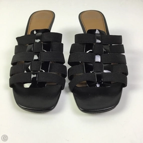 Sandals Heels Kitten By Donald Pliner In Black, Size: 8