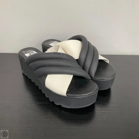 Sandals Heels Platform By Sorel In Black, Size: 8.5
